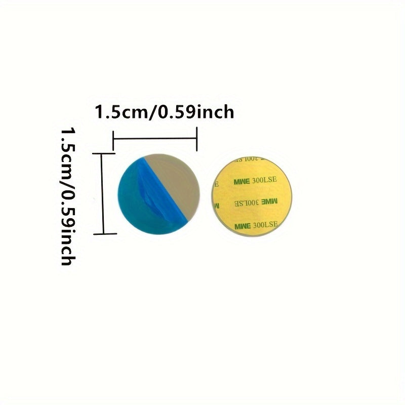 10pcs Magnetic Phone Mount Discs - Durable Iron Plates for Car & Phone Holders, Assorted Sizes (40mm/35mm/30mm/25mm/20mm)