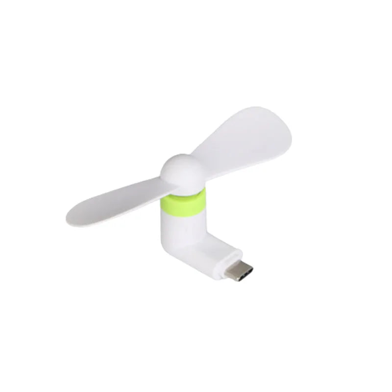Creative Mini Portable Micro USB Fan 5v 1w Mobile Phone USB Gadget Fans Tester For Type C Cooling Hand Fan Mobile Phone Cooler