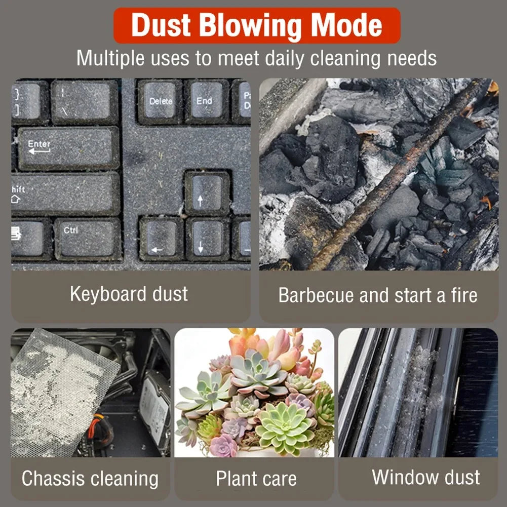 Mini Wireless Car Vacuum Cleaner 12V 4300Pa Ultra-Strong Suction Handheld Vacuum Portable Mini Air Blower for Home and Car