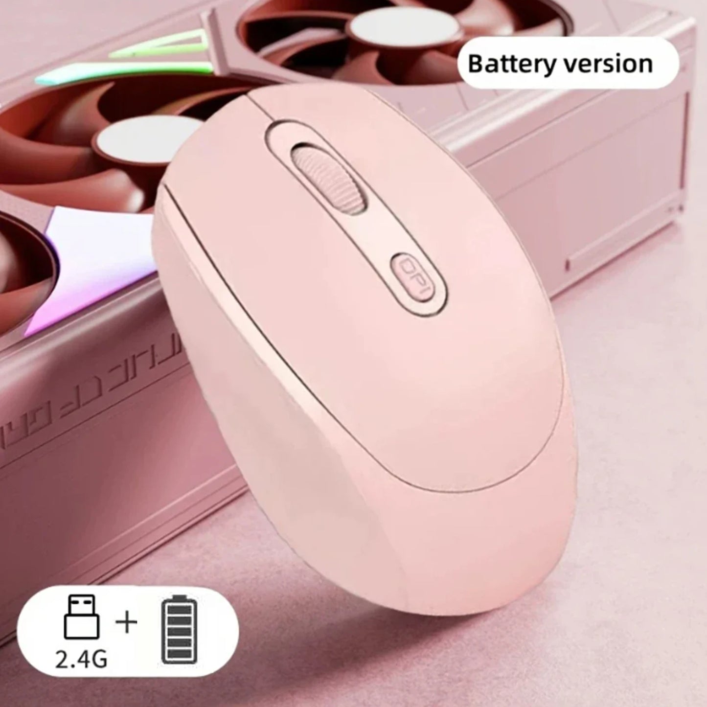 Wireless Mouse, 2.4G compatible Ergonomic Optical Mouse, Computer Mouse for Laptop, PC,Notebook,Battery Cordless Mice