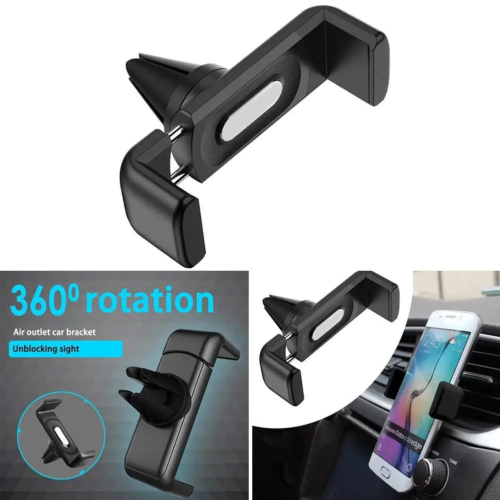 Car Air Outlet Mount Clip Interior Car Phone Holder Universal Mobile Holder ABS Car Mount Phone Support Mobile Phone Holder