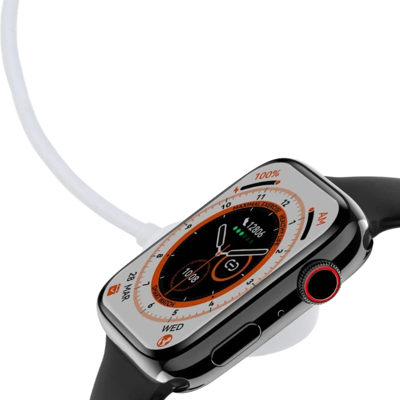 USB Wireless Charger Dock Cord for S7 Pro S8 Pro/DT3 HW22 plus DT100 pro Smartwatch Wireless Charging Cable