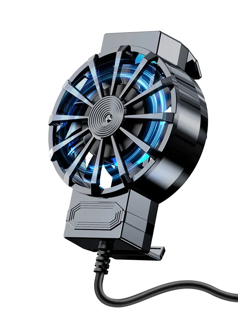 Portable Cooling Fan Mini Cooling Fans for Mobile Phone Silent Cooler Cell Phone Gaming Radiator Game Cooler