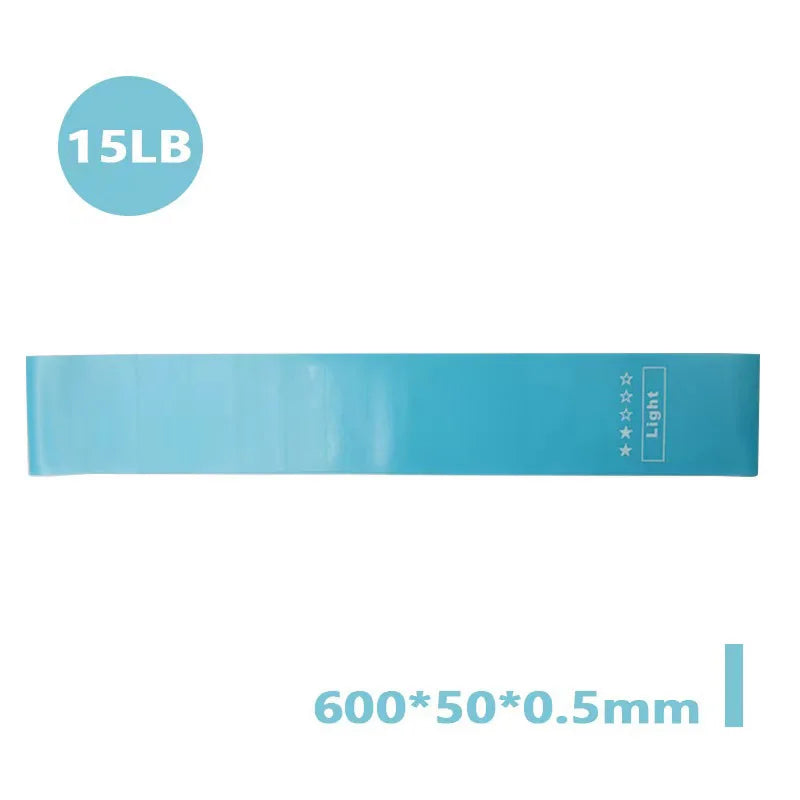 Fitness Elastic Resistance Bands Exercise Bands for Home Fitness Stretching Strength Training Elastic Workout Bands for Women M