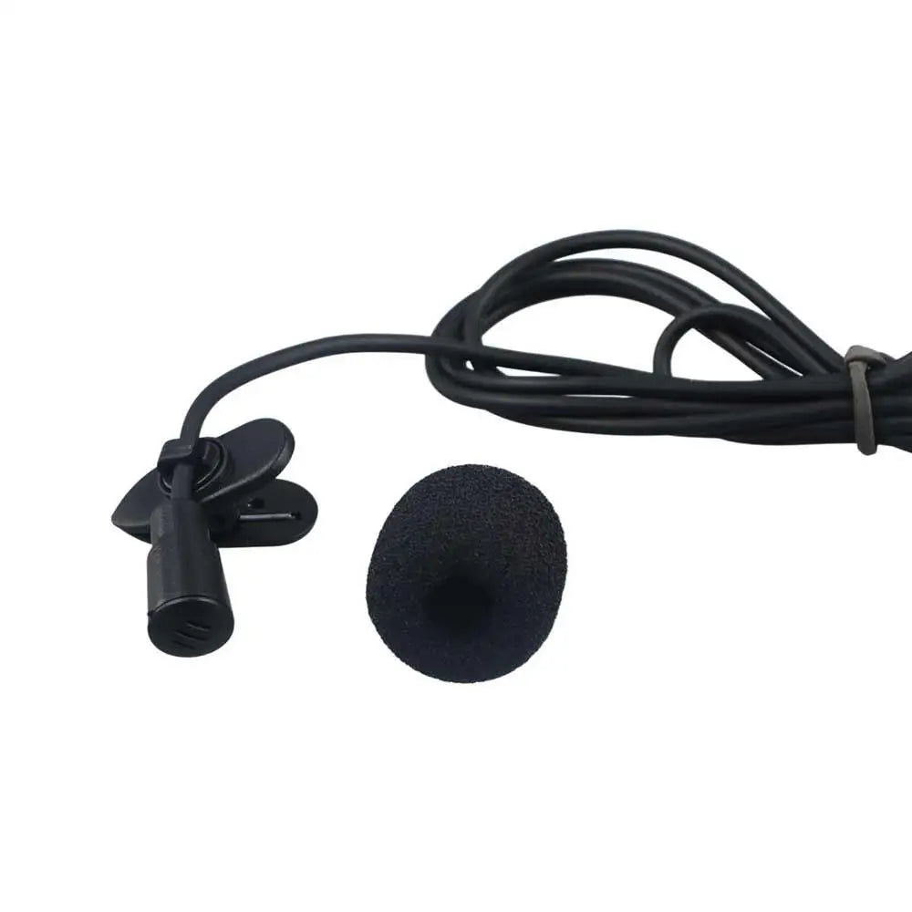 Mini Audio Collar Clip Clip Microphone Amplifier Lound Speaker Wired Mic Microphones Tie Clip Microphone Clip-on Microphone