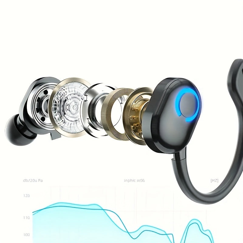 Compact Wireless Earbuds with HD Sound, Volume Control, Wireless Connectivity, and Long-Lasting Battery - Perfect for Calls & Music