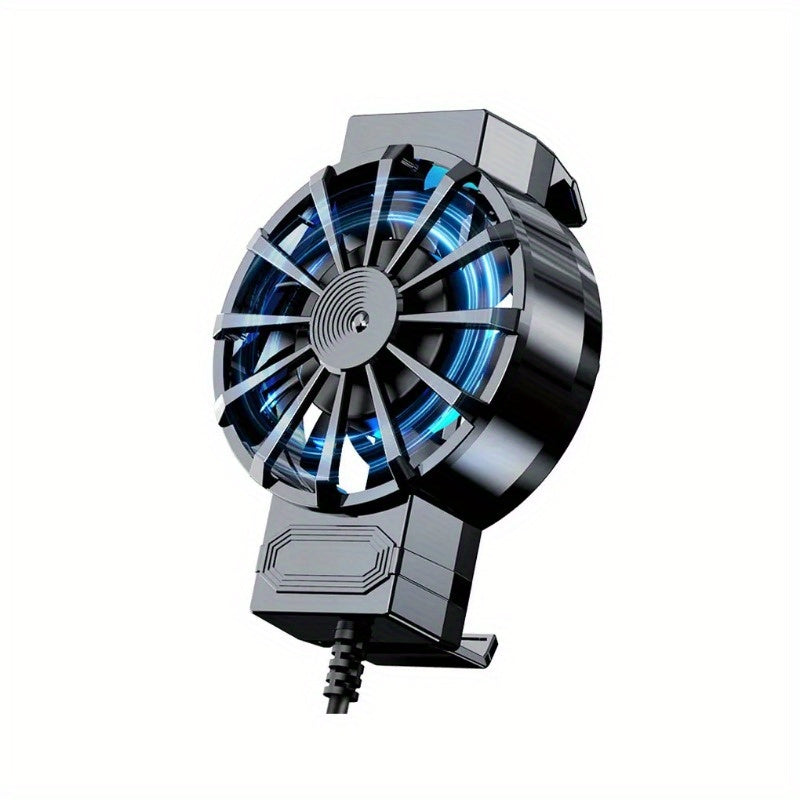 X16 Universal Mini Mobile Phone Cooling Fan, Radiator Turbo Hurricane Game Cooler Cell Phone Cool Heat Sink For IPhone/ For Xiaomi