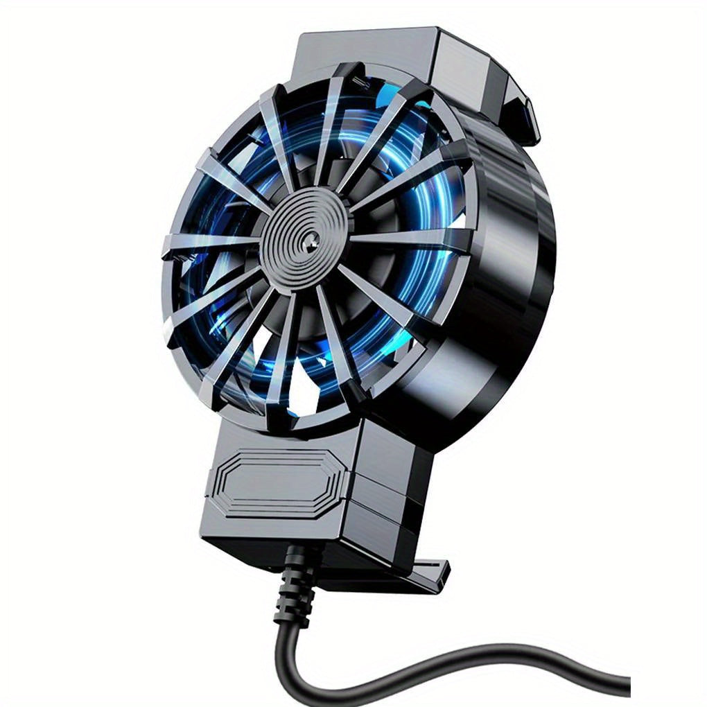 X16 Universal Mini Mobile Phone Cooling Fan, Radiator Turbo Hurricane Game Cooler Cell Phone Cool Heat Sink For IPhone/ For Xiaomi