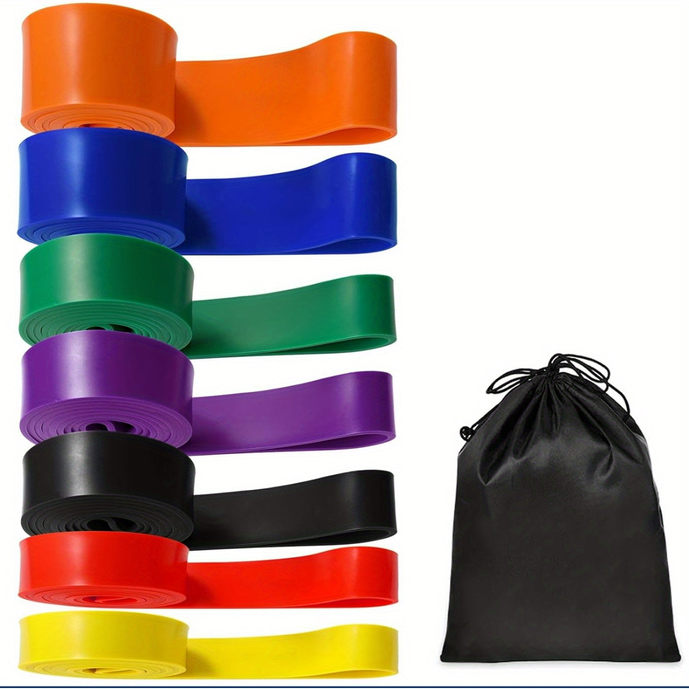 Resistance Band Set - Premium Fitness Bands for Men and Women, Pull Up Assist, Exercise and Body Sculpting, Leg Exercise, Resistance Training and Strength Building