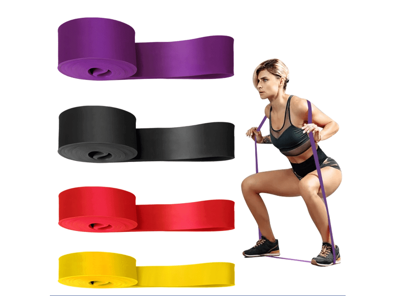 Resistance Band Set - Premium Fitness Bands for Men and Women, Pull Up Assist, Exercise and Body Sculpting, Leg Exercise, Resistance Training and Strength Building