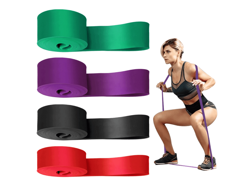 Resistance Band Set - Premium Fitness Bands for Men and Women, Pull Up Assist, Exercise and Body Sculpting, Leg Exercise, Resistance Training and Strength Building