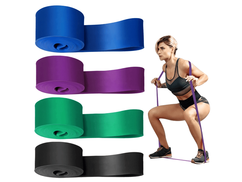 Resistance Band Set - Premium Fitness Bands for Men and Women, Pull Up Assist, Exercise and Body Sculpting, Leg Exercise, Resistance Training and Strength Building