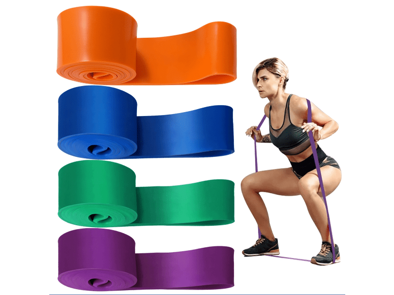 Resistance Band Set - Premium Fitness Bands for Men and Women, Pull Up Assist, Exercise and Body Sculpting, Leg Exercise, Resistance Training and Strength Building