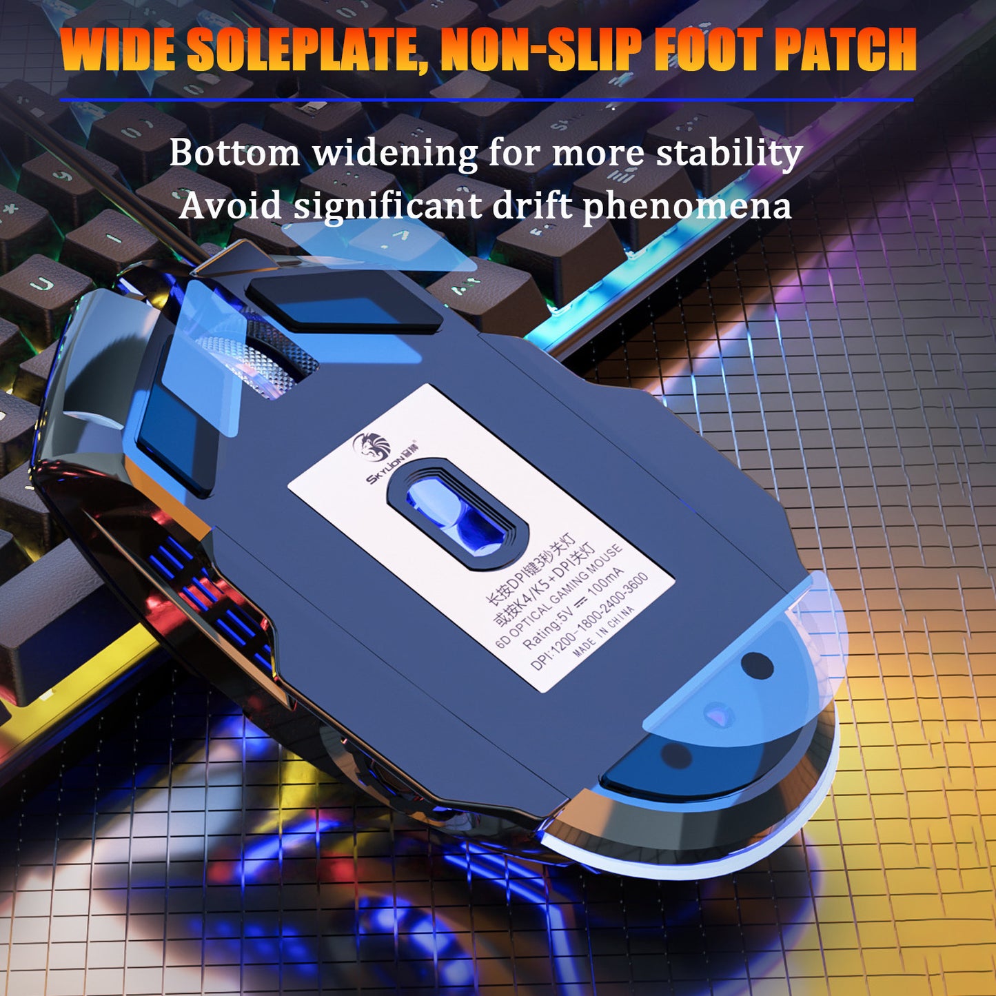 Pro Gaming Wired Usb Mouse With Led Colorful Lighting - Ergonomic Mechanical Design For Desktop, Laptop & Tablet Use Ergonomic Wireless Mouse Gaming Mousepad