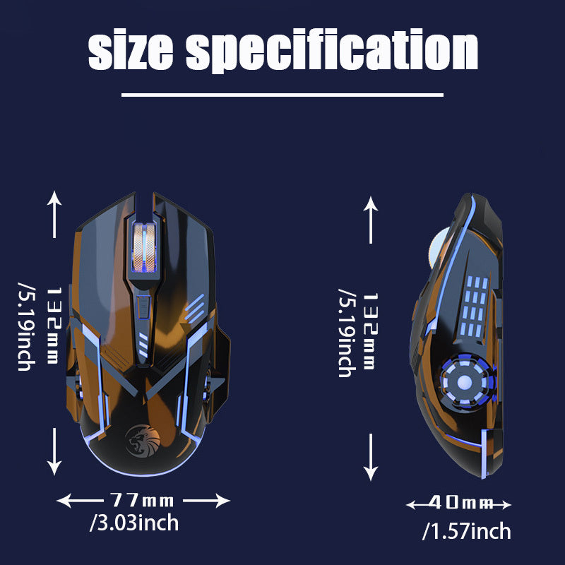 Pro Gaming Wired Usb Mouse With Led Colorful Lighting - Ergonomic Mechanical Design For Desktop, Laptop & Tablet Use Ergonomic Wireless Mouse Gaming Mousepad