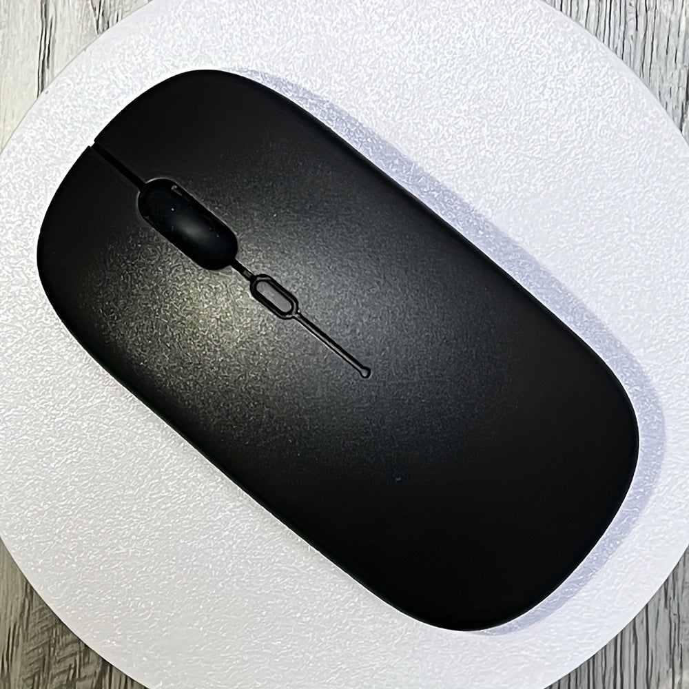 Wireless Mouse, Ultra-Thin, Silent, Battery Powered, Compatible with iPad, Laptop and Desktop - Macaron Color, Suitable for Birthday, Easter, Halloween and Christmas