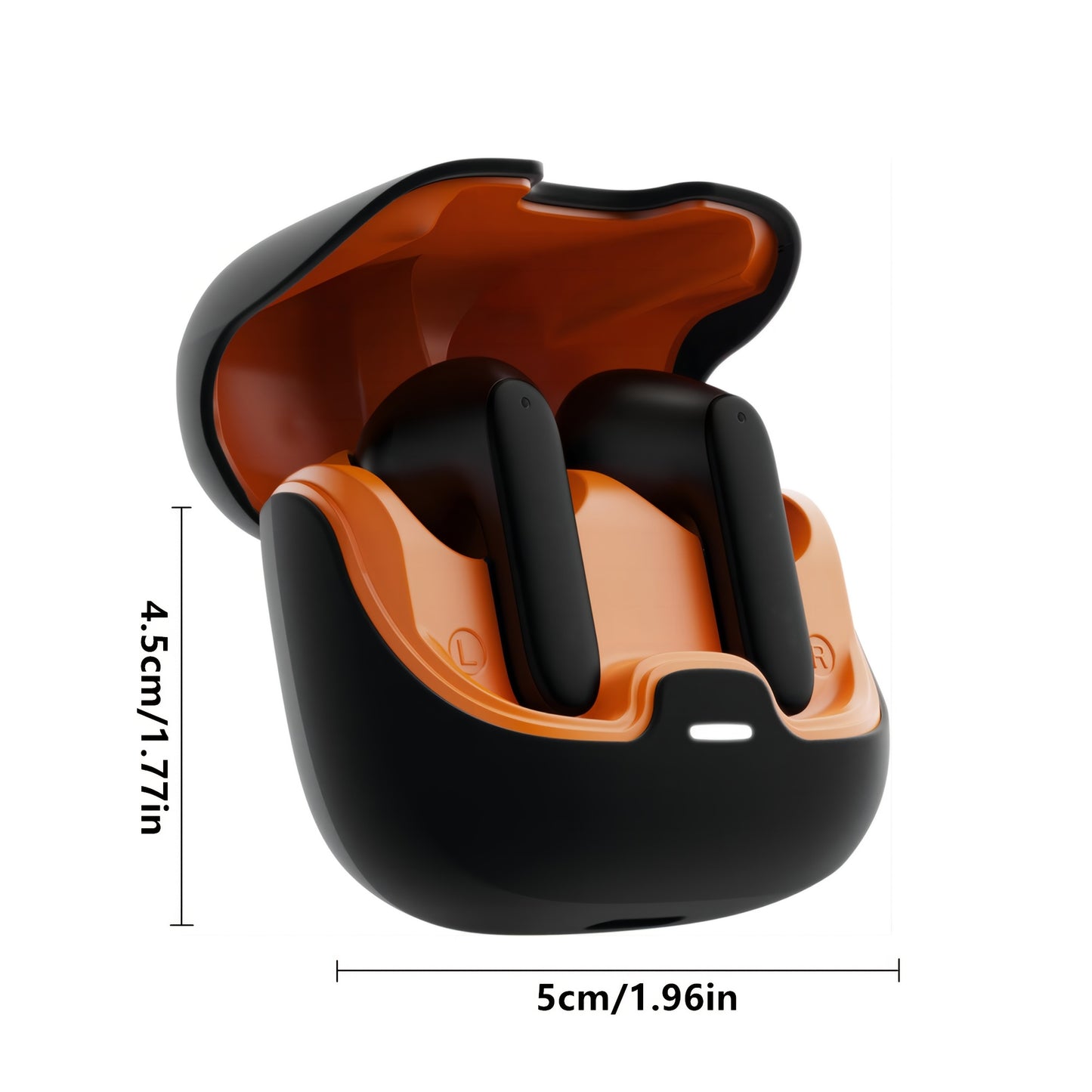 [Smart Bluetooth Headphones] AI Translation Smart Bluetooth Headphones | 4 Mic ENC Noise-cancelling TWS Earbuds, 140+ Languages Real-time Translation, 550mAh Ultra Long Standby, Music Playback, Mobile Phones & Conference Brie