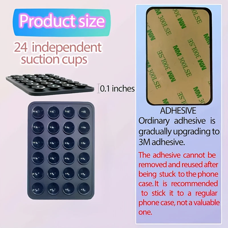 4/5/6/10/11pcs Multiple practical and versatile octopus tentacle suction cup pads, silicone suction cups, anti slip phone cases, phone stands, remote control hooks, phone accessories, household items