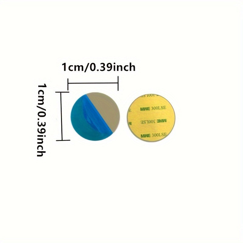 10pcs Magnetic Phone Mount Discs - Durable Iron Plates for Car & Phone Holders, Assorted Sizes (40mm/35mm/30mm/25mm/20mm)