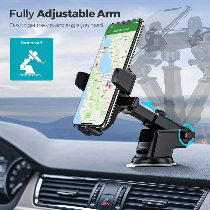 King Kong 2nd Generation Phone Stand Holder For Car, Phone Mount For Car Dashboard Compatible With All Cellphones