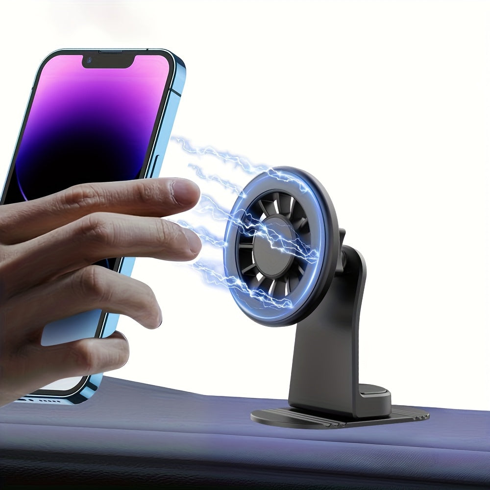 Magnetic Car Mount, Strong Magnetic Phone Holder for Car Vent, 360° Rotation Hands Free Phone Holders for Your Car, Universal Air Vent Car Cell Phone Holder Mount for iPhone & All Phones
