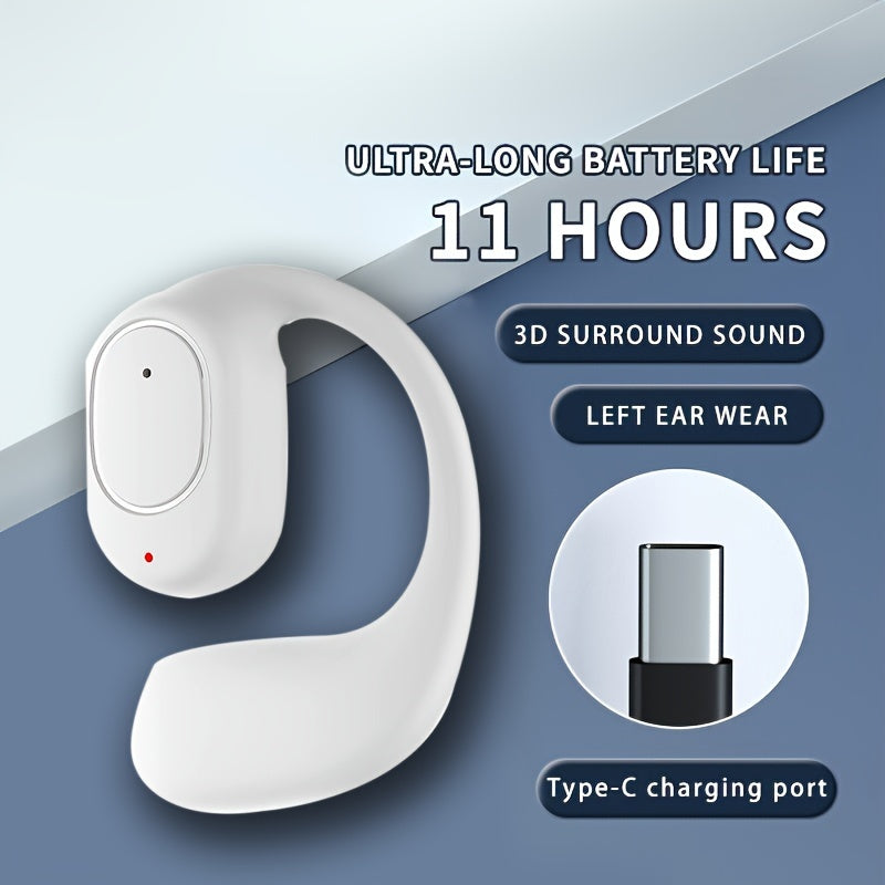 HD Clear Call Wireless Wireless Earbuds - Long Battery Life, No Delay, Compatibility for Business & Sports