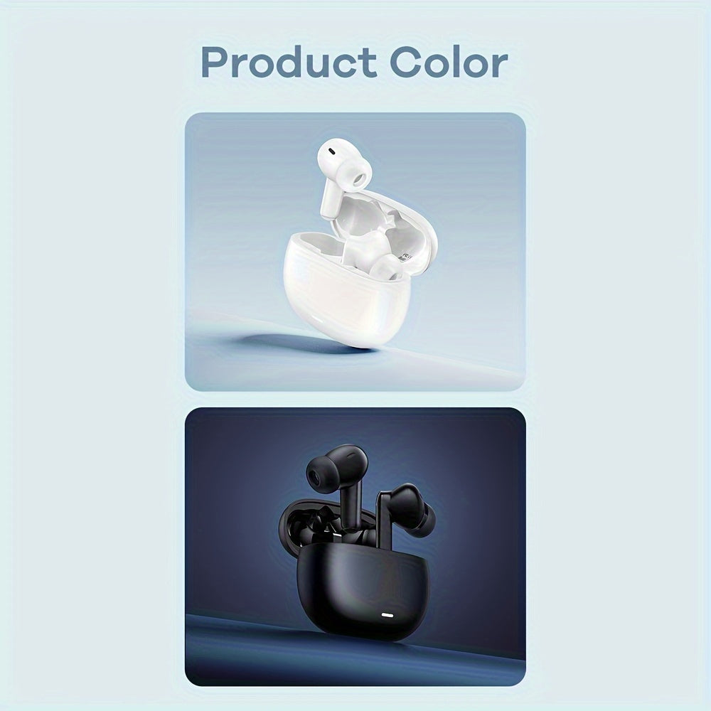 Wireless Earbuds Active Noise Cancelling Earphones, Wireless 5.2 With Microphone Charging Case, 30 Hours Playback Time, In Ear High Fidelity Stereo Earphones Suitable For IPhone Airpod Pro/Android