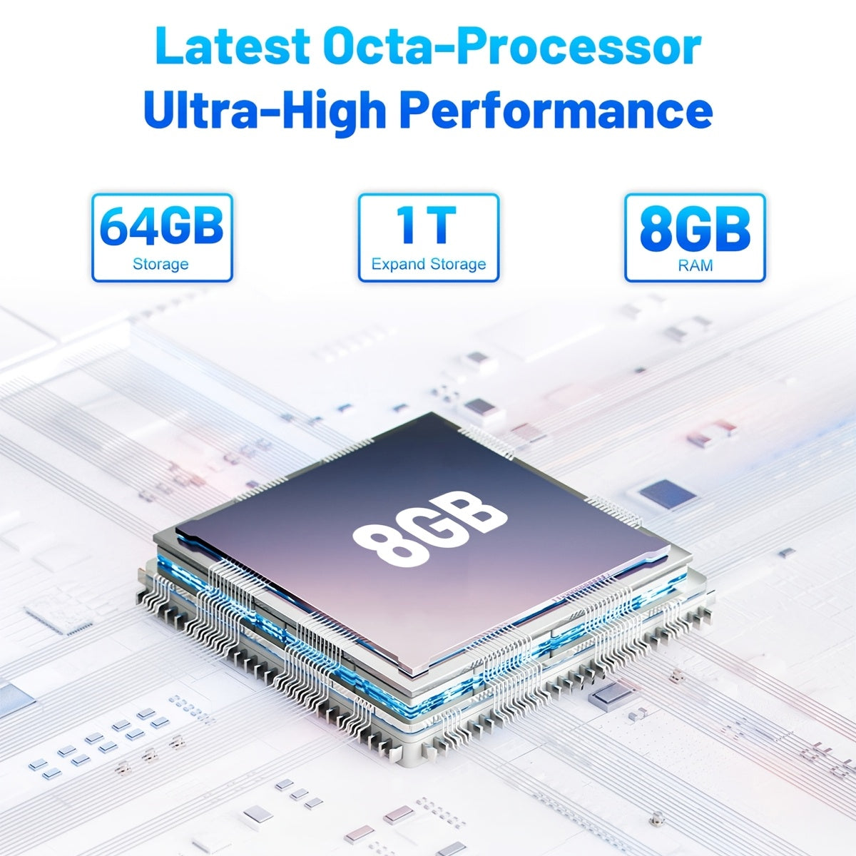 MAYPUG Multi-Function 2-in-1 Tablet with Wireless Keyboard, for Android 14, Octa-core, 10-inch Screen, 8GB (3+5) for RAM, 64GB ROM, Expandable Up to 1TB, WiFi 6, 5MP + 8MP Camera, 1280*800 HD, 5000mAh, with Wireless Keyboard,