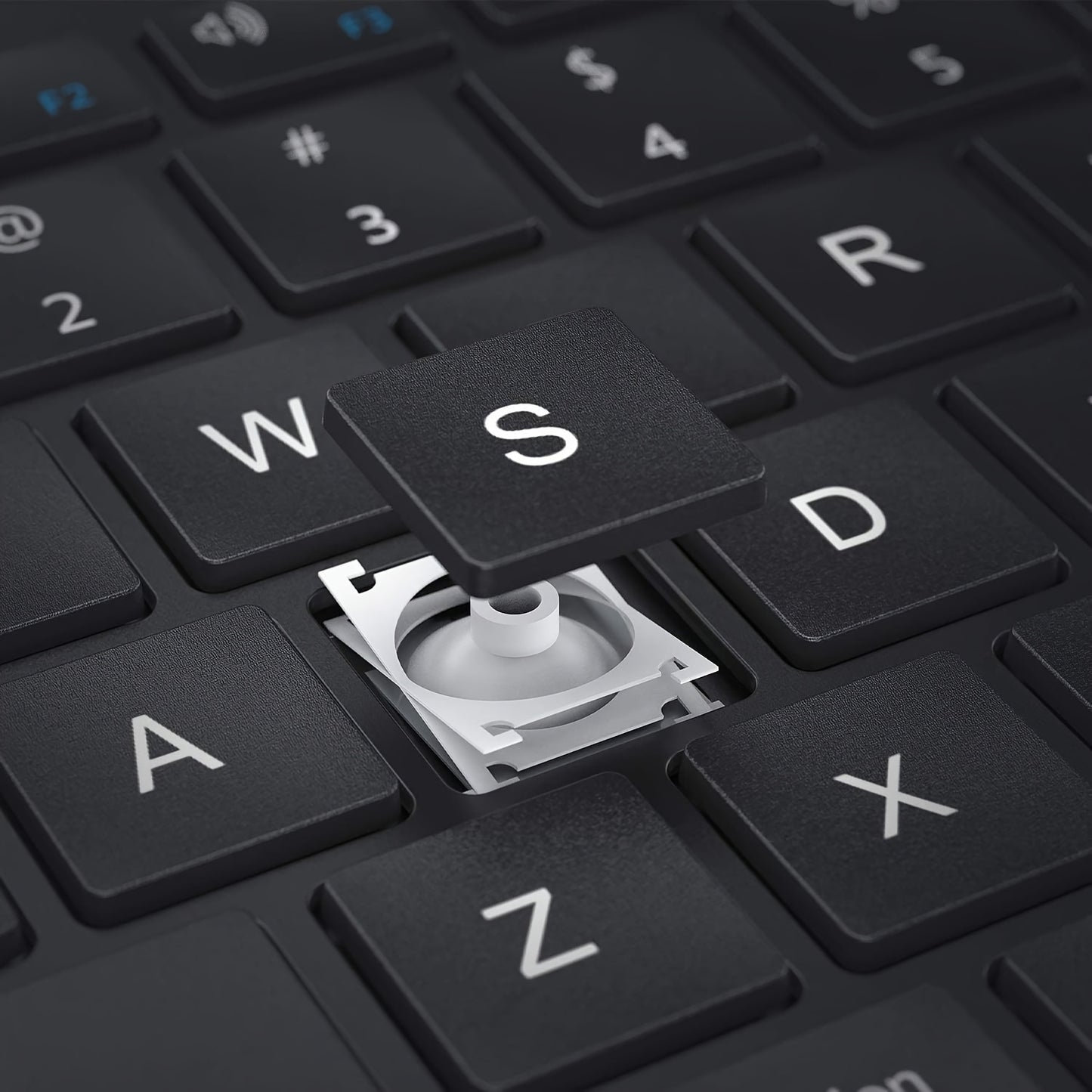 Wireless Keyboard And Mouse Combo, Multi-Device Rechargeable Keyboard And Mouse Set, Ultra-Slim Dual-Mode (BT 4.0 + USB) Keyboard And Mouse For Windows/ Mac OS/ IOS/ Android