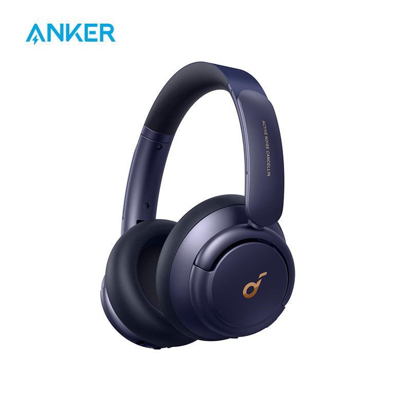 Soundcore Anker Life Q30 Hybrid Active Noise Cancelling Bluetooth Headphones, Blue