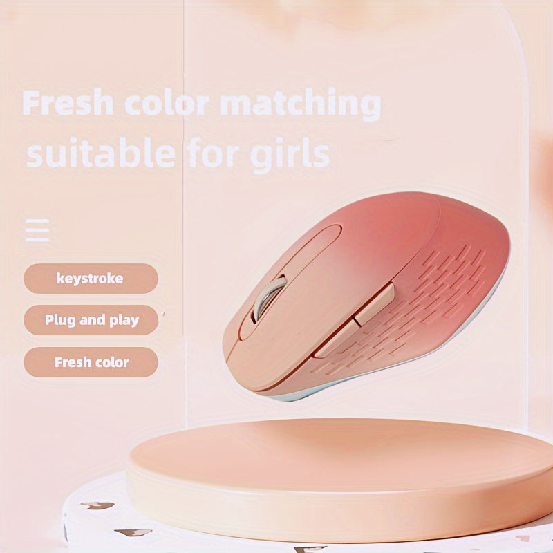 [Portable Computer Mouse for PC] Wireless Mouse, 2.4G Noiseless Mouse, USB Receiver, Portable Computer Mouse For PC, Tablet PC, Notebook, Laptop, Windows System