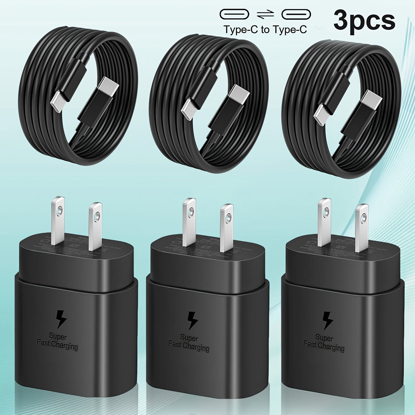 for Samsung Fast Charger Type C, Type C Wall Charger  4ft Cable Fast Charging  Galaxy S23 Ultra/S23/S23+/S22/S22 Ultra/S22+/S21 Ultra/S20 Ultra/Note 20/Note 10/Z Fold 3