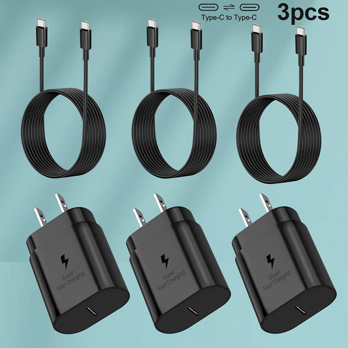 for Samsung Fast Charger Type C, Type C Wall Charger  4ft Cable Fast Charging  Galaxy S23 Ultra/S23/S23+/S22/S22 Ultra/S22+/S21 Ultra/S20 Ultra/Note 20/Note 10/Z Fold 3