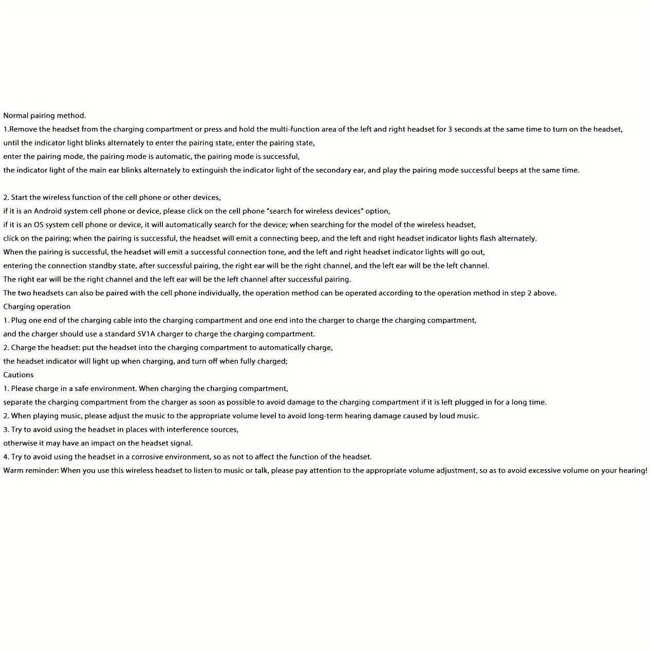 Wireless 5.4 Wireless Earbuds Built-in Ambient Lighting Sports Gaming Headset Bass Touch Control Headset Digital Display