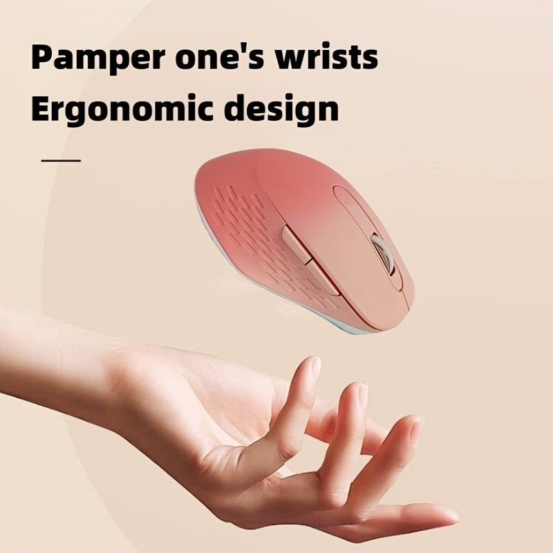 [Portable Computer Mouse for PC] Wireless Mouse, 2.4G Noiseless Mouse, USB Receiver, Portable Computer Mouse For PC, Tablet PC, Notebook, Laptop, Windows System