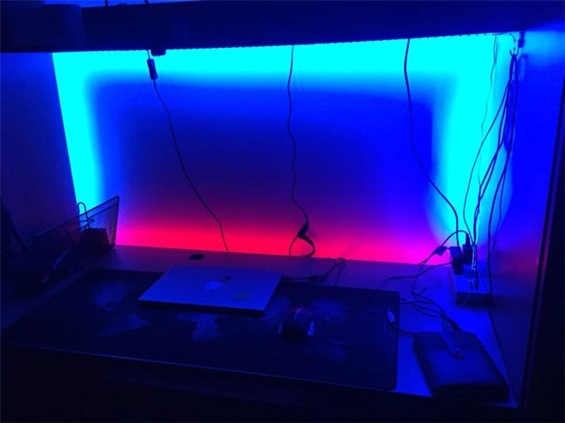 LED Strip Light 12V LED Ribbon Lamp 1m 2m 3m 4m 5m RGB LED Tape SMD2835 60LED/M LED Flexible Strip Lights TV Backlight Kitchen