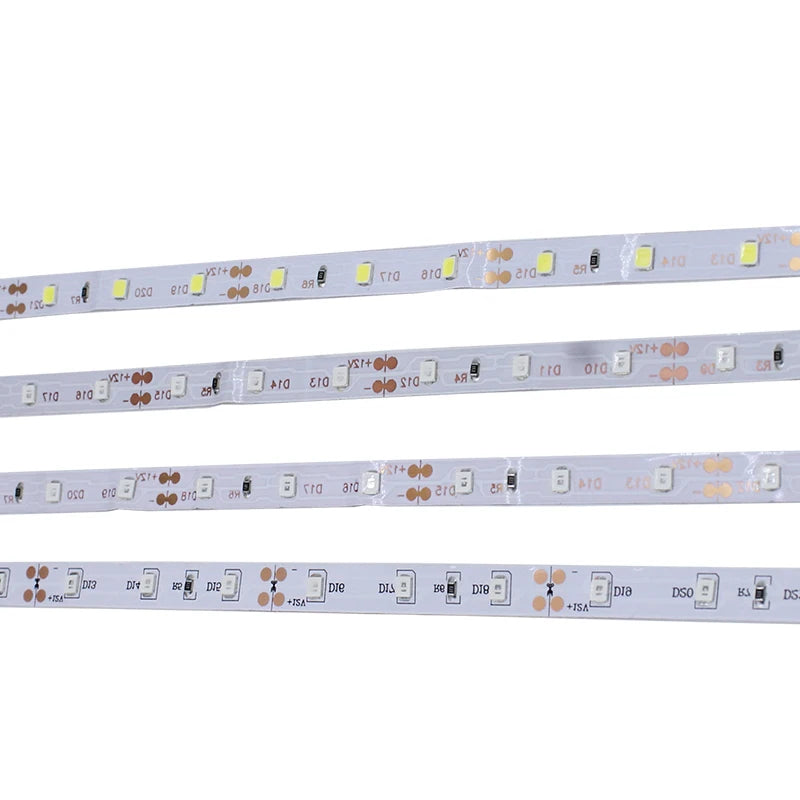 LED Strip Light 12V LED Ribbon Lamp 1m 2m 3m 4m 5m RGB LED Tape SMD2835 60LED/M LED Flexible Strip Lights TV Backlight Kitchen