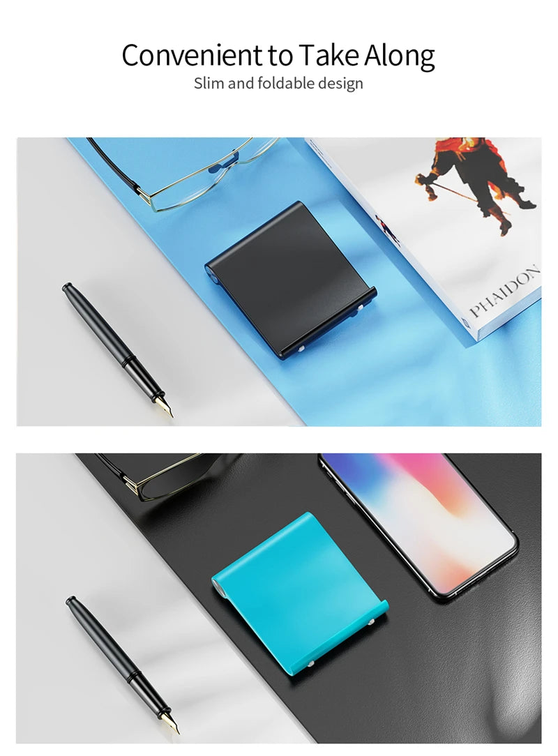 Phone Holder Stand Mobile Smartphone Support Tablet Stand for iPhone 15 14  Desk Cell Phone Holder Stand Portable Mobile Holder