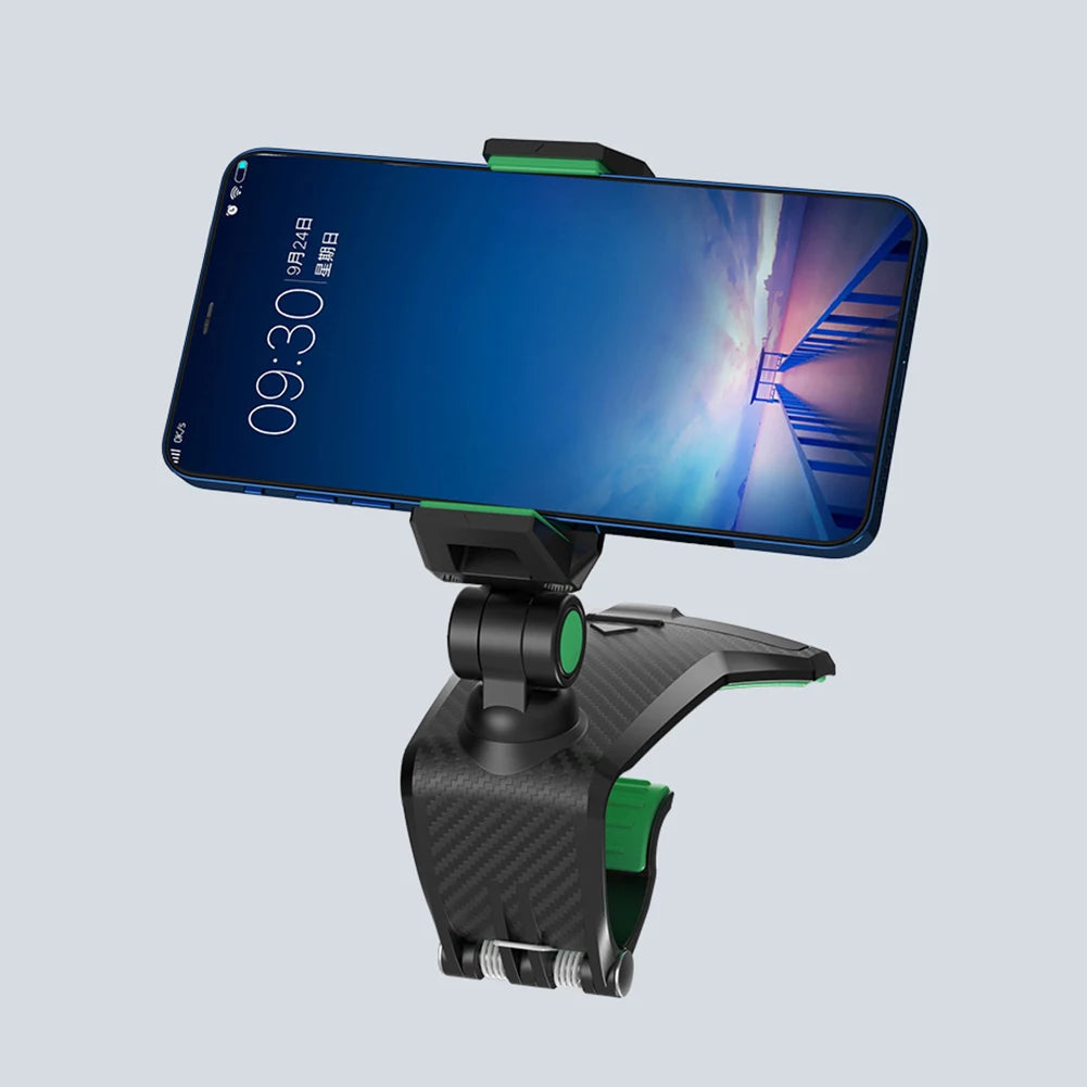 Car Dashboard Cell Phone Holder 1260 Degree Rotatable Phone Number The Car Phone Holder For iPhone 13 Mobile Phone Stand Support