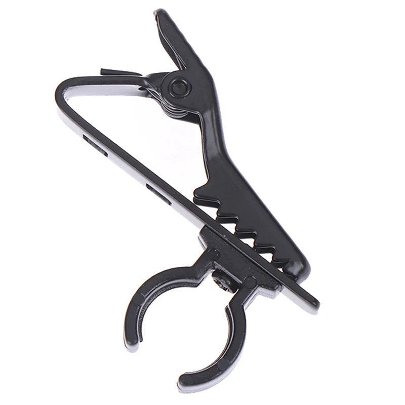 5pcs Microphone Iron Clip Tie Clip Mic Lapel Collar Clip Microphone Accessories Protable Clip For MP3 Phone Earphone