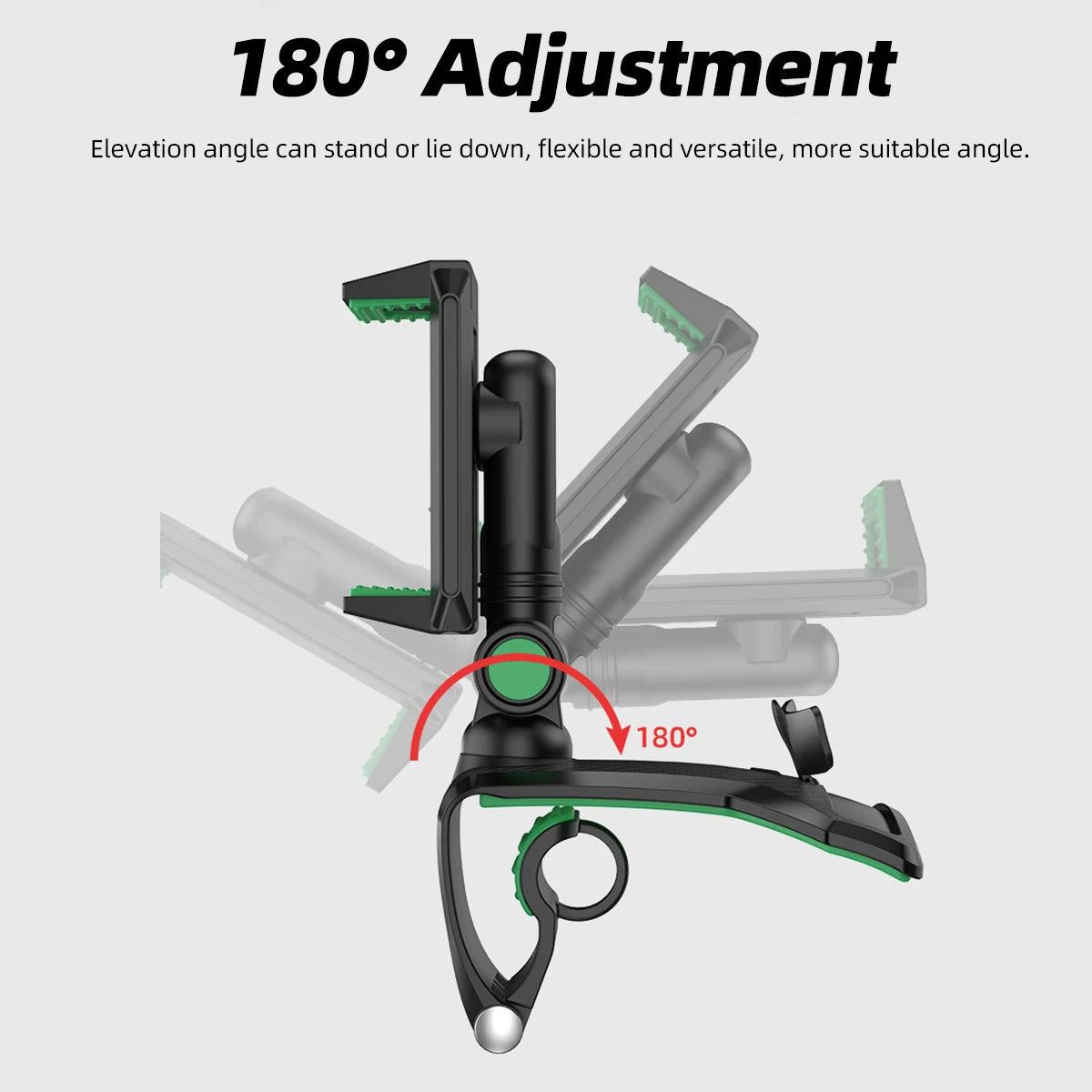 Car Dashboard Cell Phone Holder 1260 Degree Rotatable Phone Number The Car Phone Holder For iPhone 13 Mobile Phone Stand Support