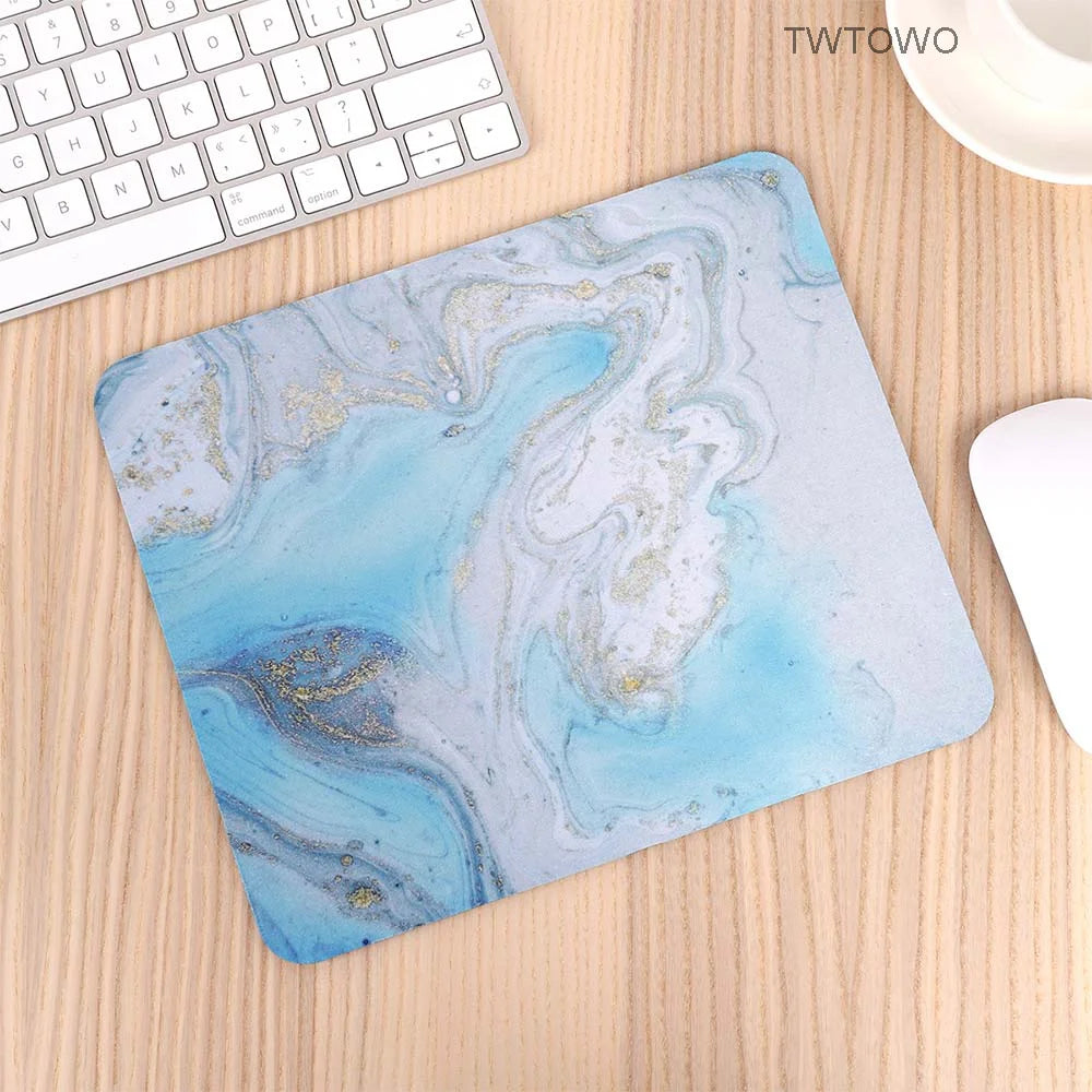 Good Use Small Mouse Pad for Gaming, Game Lover, Rubber Mouse Pad, Marble Pattern best-selling mouse pad