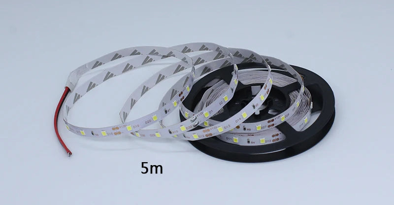 LED Strip Light 12V LED Ribbon Lamp 1m 2m 3m 4m 5m RGB LED Tape SMD2835 60LED/M LED Flexible Strip Lights TV Backlight Kitchen