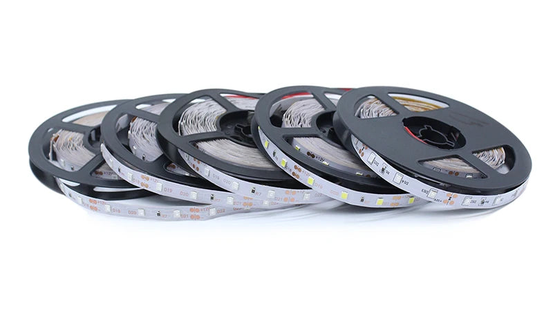 LED Strip Light 12V LED Ribbon Lamp 1m 2m 3m 4m 5m RGB LED Tape SMD2835 60LED/M LED Flexible Strip Lights TV Backlight Kitchen
