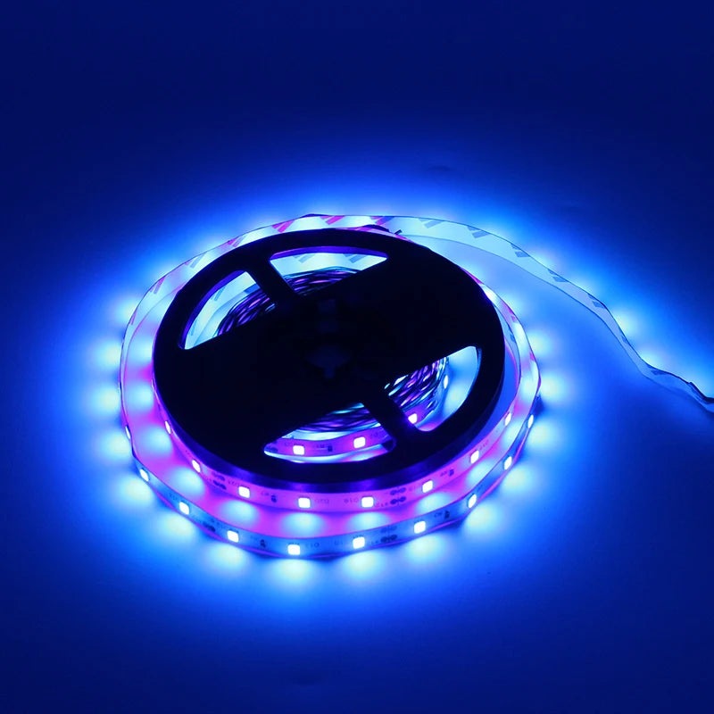 LED Strip Light 12V LED Ribbon Lamp 1m 2m 3m 4m 5m RGB LED Tape SMD2835 60LED/M LED Flexible Strip Lights TV Backlight Kitchen
