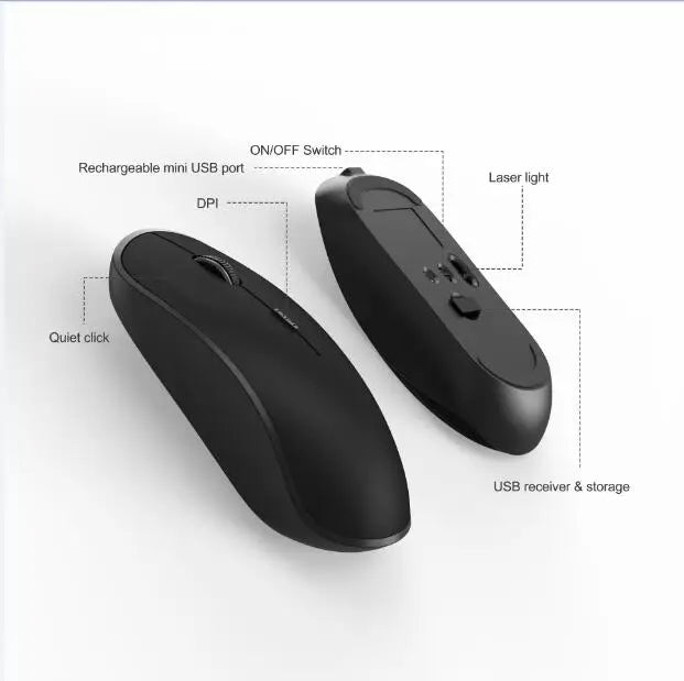 Wireless keyboard mouse , 2.4 gigahertz stable connection rechargeable battery, Full-size Russian layout,Black grey Silver white