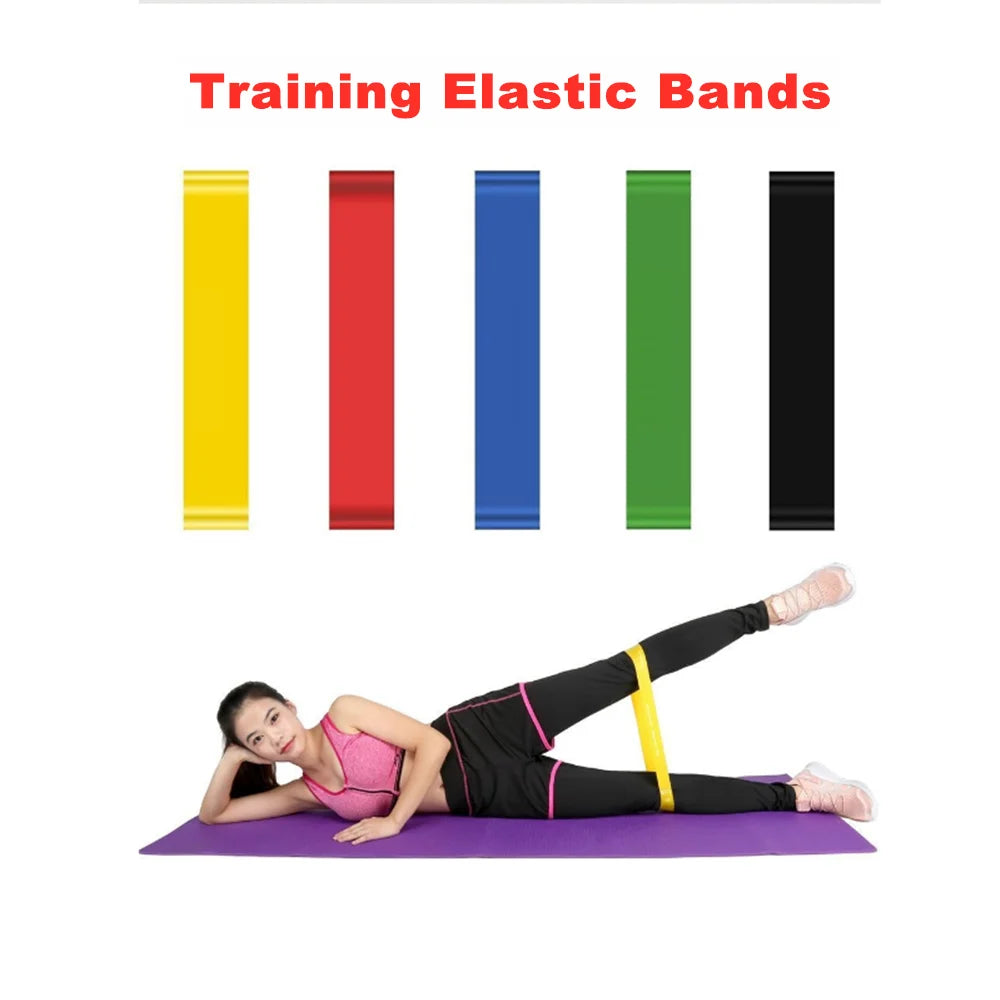 Fitness Body Building Yoga Resistance Bands Exercise Rubber Home Fitness Equipment Pilates Sport Training Workout Elastic Band