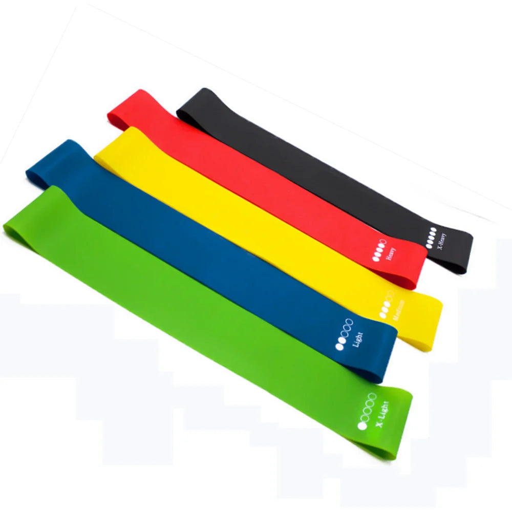 Fitness Body Building Yoga Resistance Bands Exercise Rubber Home Fitness Equipment Pilates Sport Training Workout Elastic Band