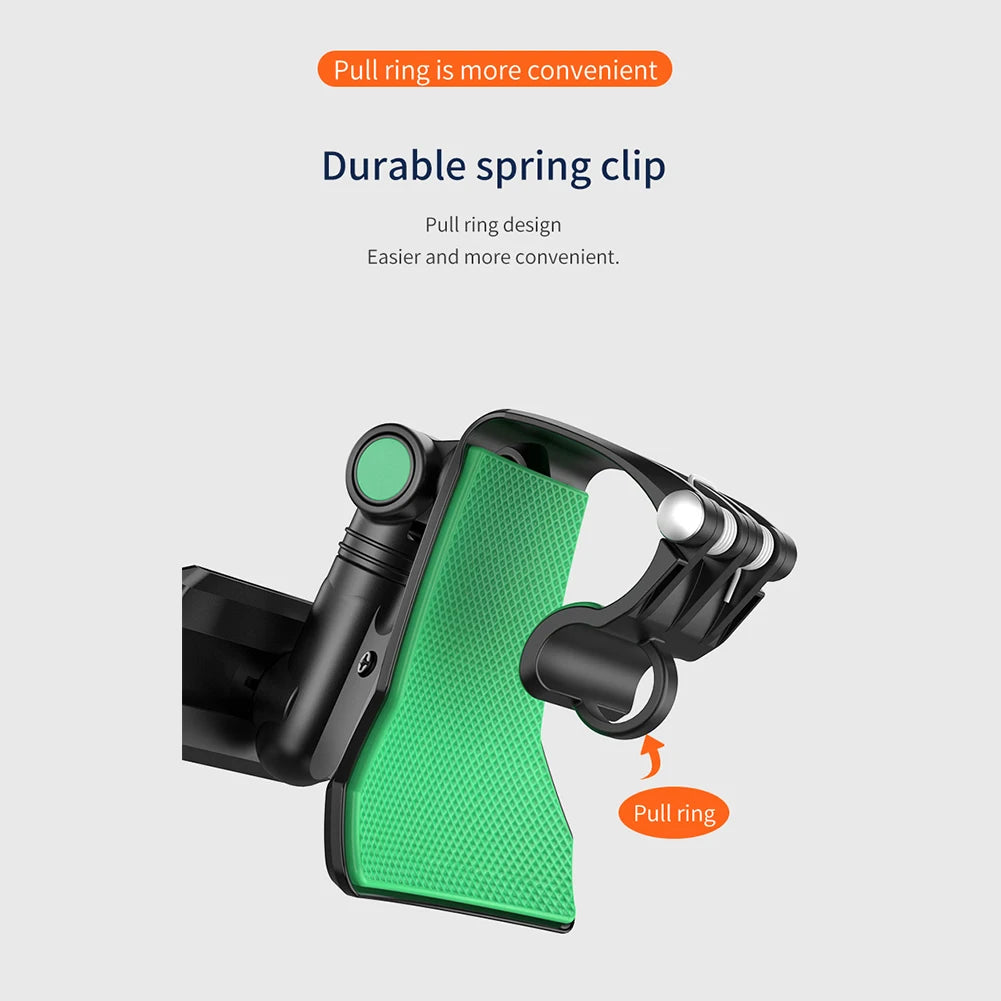 Car Dashboard Cell Phone Holder 1260 Degree Rotatable Phone Number The Car Phone Holder For iPhone 13 Mobile Phone Stand Support