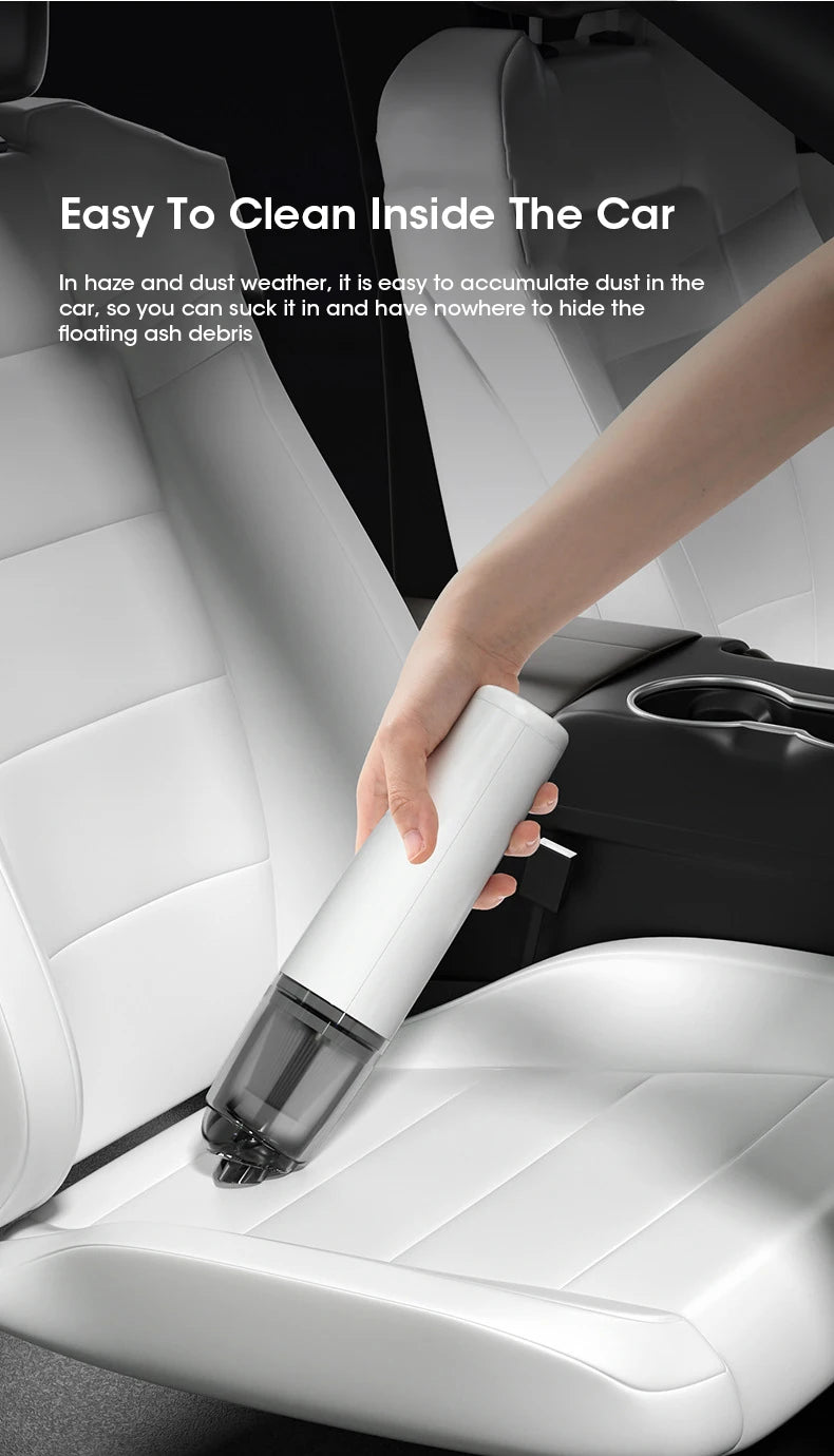 Mini Wireless Vacuum Cleaner Multifunctional Car Vacuum Cleaner Portable and Powerful Cleaning Tool for Home Car Vacuum Cleaning